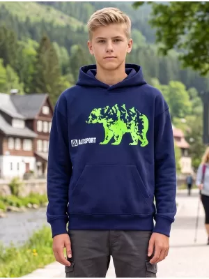 Gyermek pulóver ALTISPORT ALM193422 ÉJFÉLKÉK