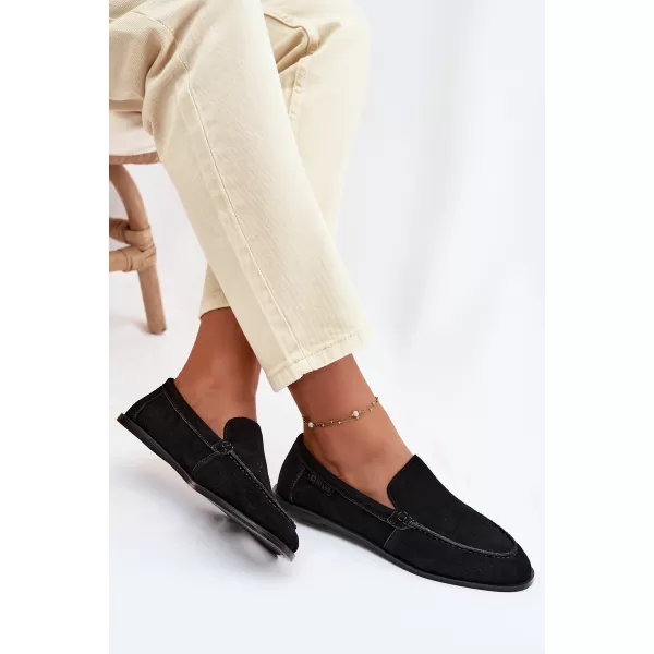 Női mokaszinok BIG STAR SHOES TT274209 FEKETE 