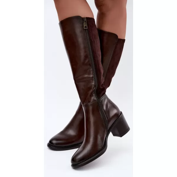  Női csizma VINCEZA 58652 BARNA 