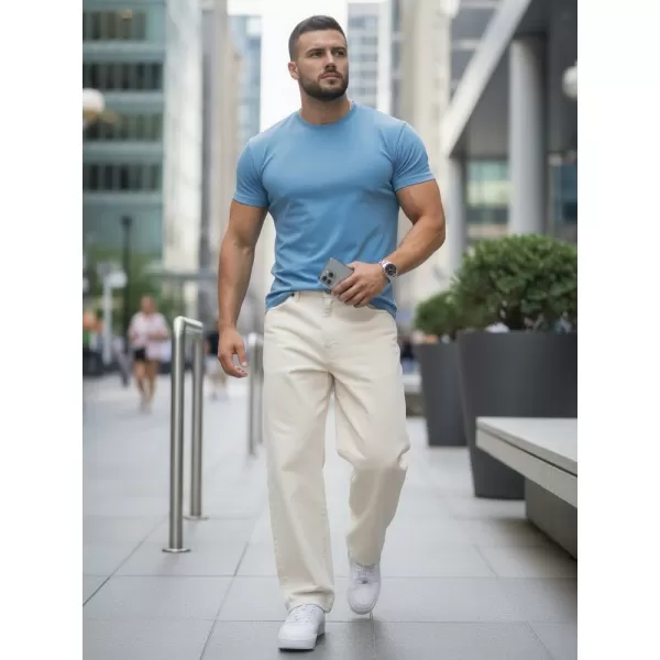  Férfi póló DSTREET RX5691 VILÁGOSKÉK 