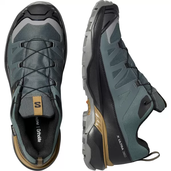  Férfi cipők SALOMON X ULTRA 360 GORE-TEX L49101700 VÁROSI ELEGÁNS/FEKETE/RAGYOGÓ OLÍVA 