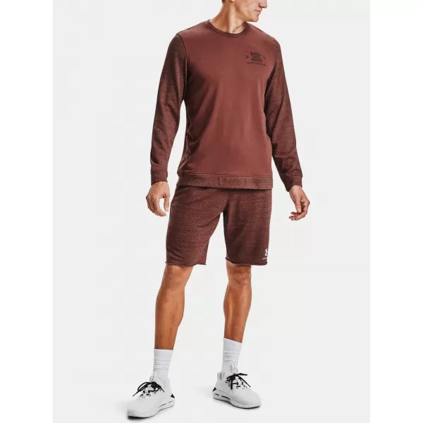  Férfi pulóver UNDER ARMOUR SPORTSTYLE TERRY KO CREW 1357103-688 PIROS 