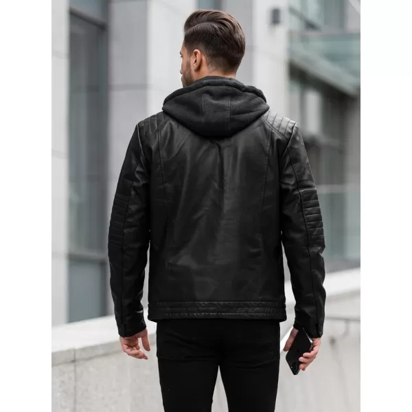  Férfi dzseki DSTREET TX5145 FEKETE 