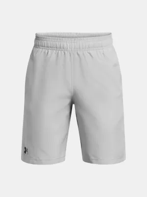 Fiú rövidnadrág UNDER ARMOUR UA TECH WOVEN SHORT 1377264-011 SZÜRKE