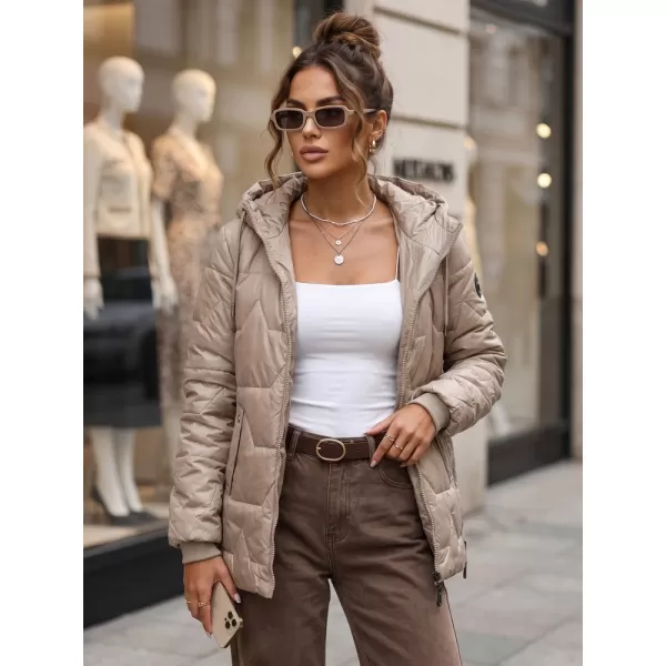  Női kabát DSTREET TY5799 KARAMELLA 
