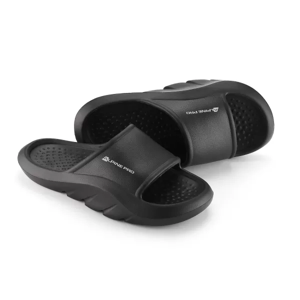  Férfi papucs ALPINE PRO LEREM FEKETE 