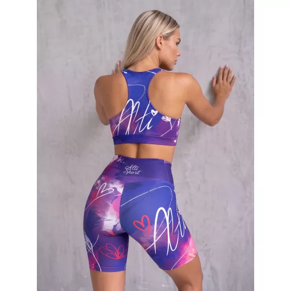  Női prémium térdig érő leggings (új méretek) ALTISPORT VOJ/ALW083LEG06 LILA 