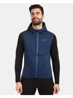 Férfi softshell mellény KILPI ENIA-M 1M0114KI SÖTÉTKÉK