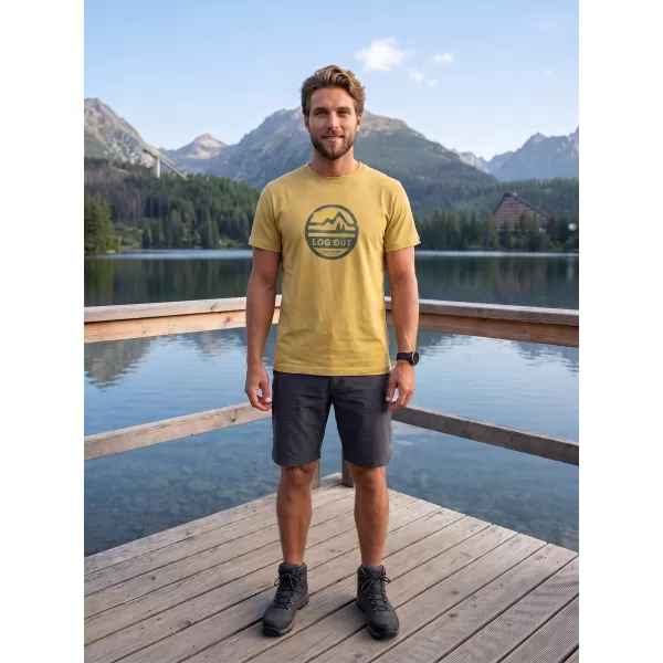  Férfi póló ALPINE PRO TERMES 4 DÉLI MOHA PC VÁLTOZAT 