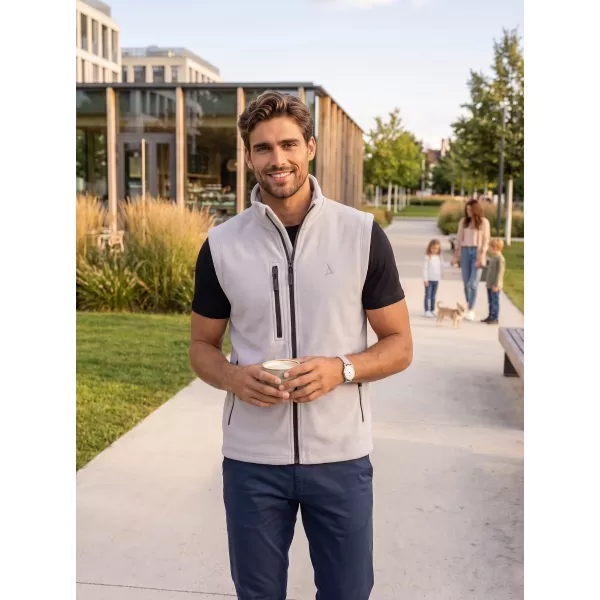  Férfi polár mellény ALTISPORT ALM002525 VILÁGOSSZÜRKE 