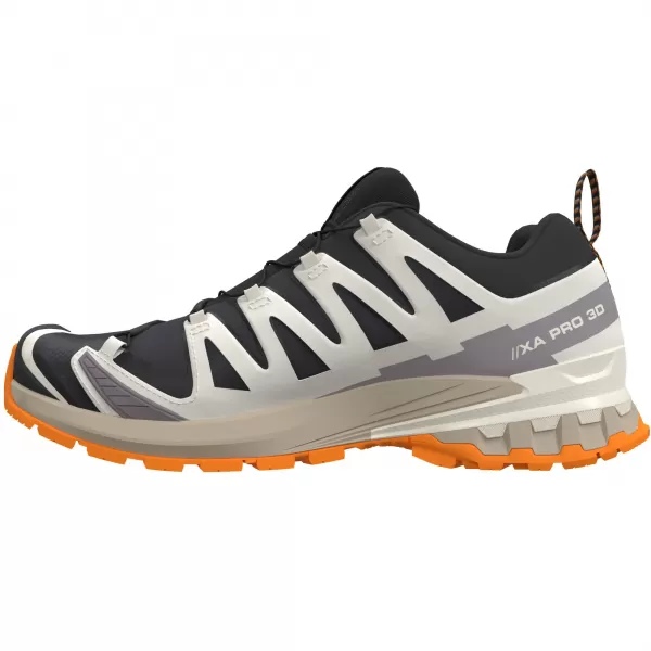  Férfi cipők SALOMON XA PRO 3D V9 GORE-TEX L47881900 FEKETE/VANÍLIA JÉG/KURKUMA 