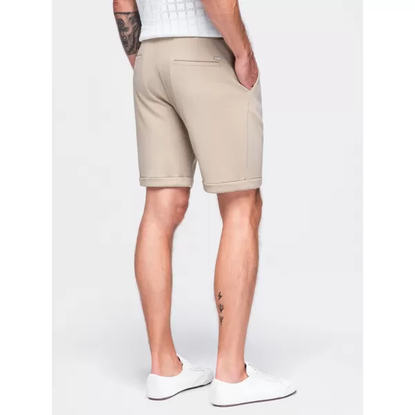  Férfi rövidnadrág OMBRE OM-SRCS-0206 BÉZS 