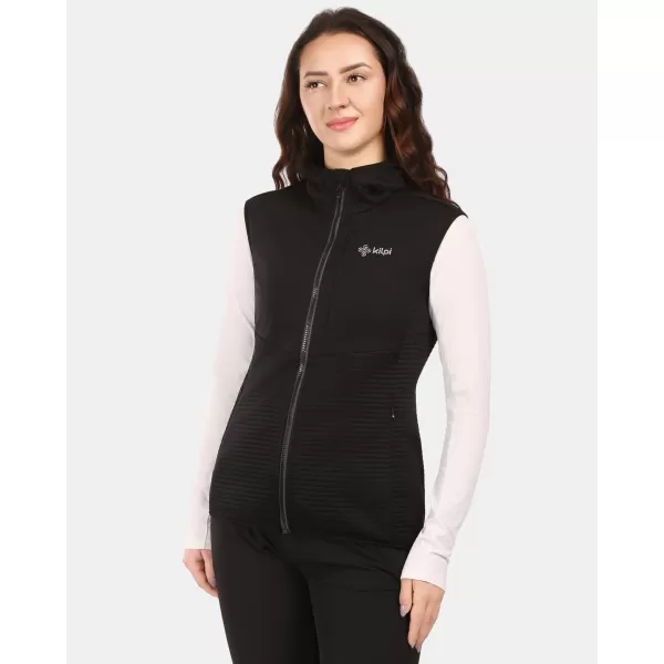  Női softshell mellény KILPI ENIA-W 1L0115KI FEKETE 