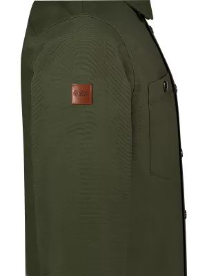 Férfi flanel ing NORDBLANC HAZE NBSSM8370 SZÜRKE