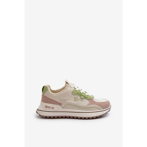  Női tornacipő BIG STAR SHOES NN274A091 BÉZS 