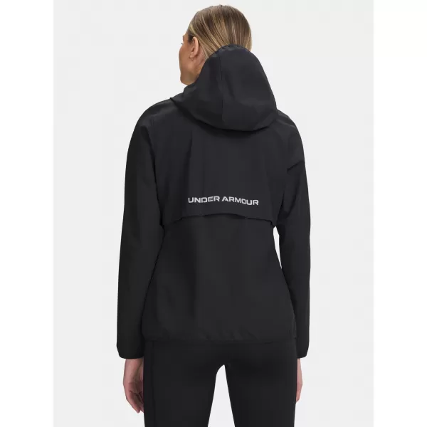  Női kabát UNDER ARMOUR UA VELOCITI STORM JACKET 6009542-001 FEKETE 