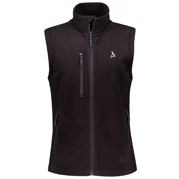  Női gyapjú mellény ALTISPORT ALW002525 FEKETE 