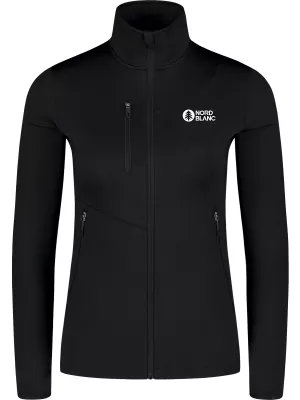 Női powerfleece pulóver NORDBLANC CRISP NBSFL8338 FEKETE