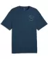 Férfi póló PUMA GRAPHICS RELAXED STACKED TEE 69436836 ÉJFÉLI BENZIN
