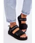 Női szandál BIG STAR SHOES LL274784 FEKETE