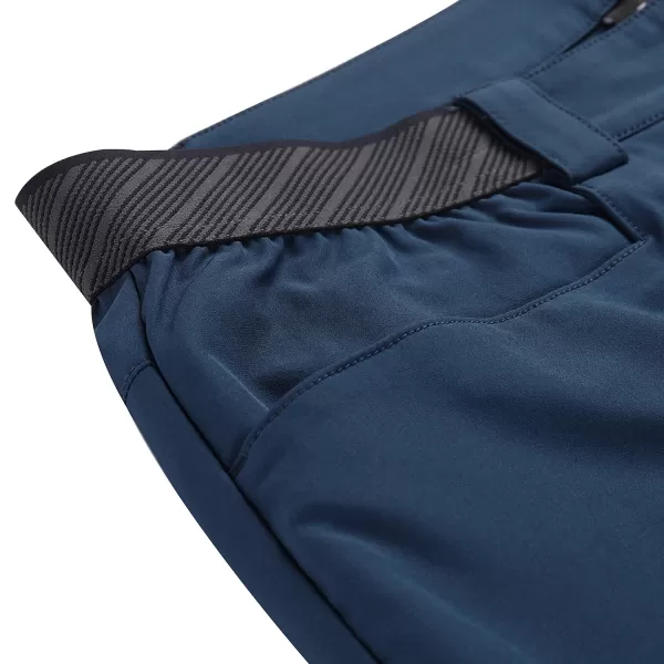  Férfi capri nadrág ALPINE PRO WEDER 2 KÉK SZÁRNYÚ KÉKESZÖLD 