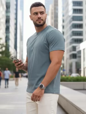 Férfi póló DSTREET RX5678 KÉK
