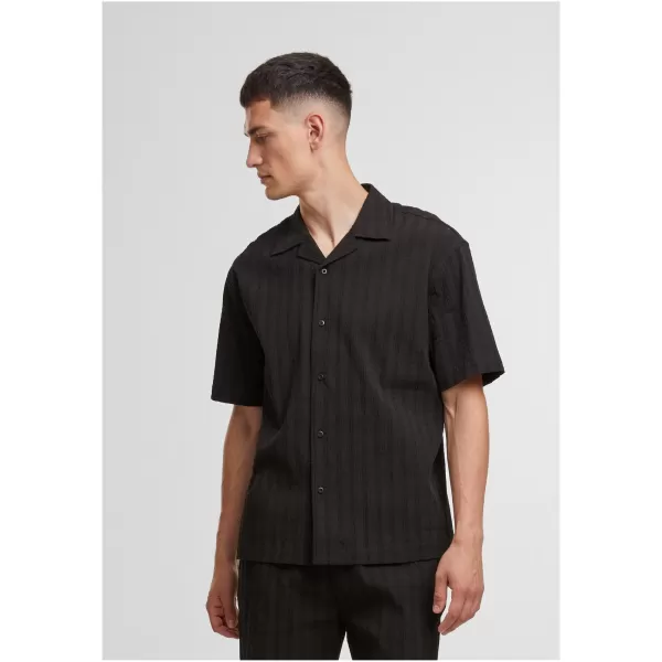  Férfi ing URBAN CLASSICS TB8217-00007 FEKETE 