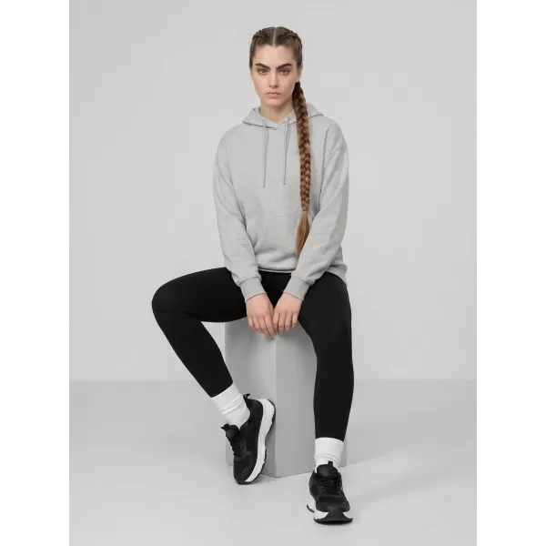  Női leggings 4F WMM00TTIGF296 MÉLYFEKETE 
