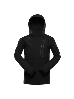 Férfi softshell kabát ALPINE PRO GEDER FEKETE