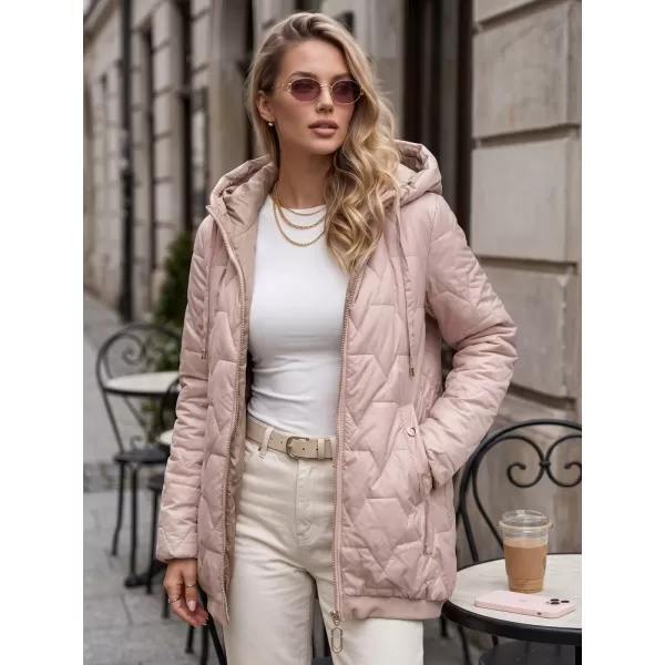  Női kabát DSTREET TY5804 RÓZSASZÍN 