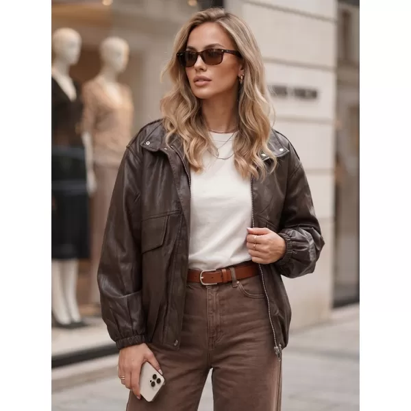  Női kabát DSTREET TY6070 BARNA 