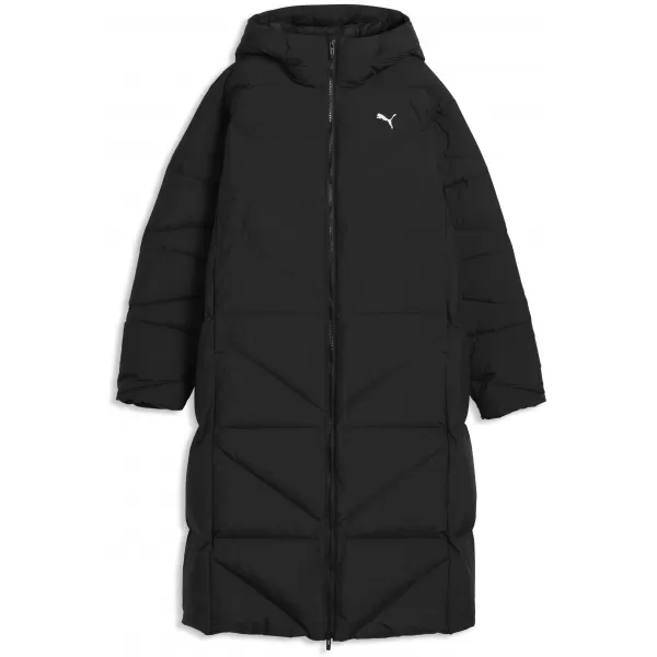  Női kabát PUMA HOODED DOWN PUFFER COAT W 69457901 PUMA FEKETE 