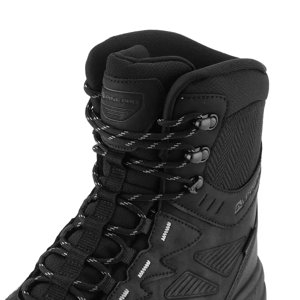  Férfi téli csizma ALPINE PRO CARON FEKETE 