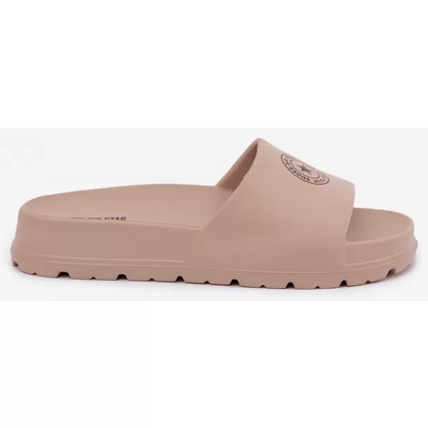  Női papucs BIG STAR SHOES UU274074 BARNA ÉS BÉZS ÁRNYALATAI 