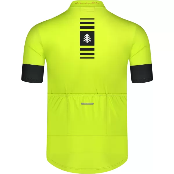  Férfi kerékpáros mez NORDBLANC STEER NBSMF8080 ZÖLD 