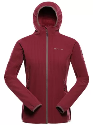 Meleg női pulóver ALPINE PRO HURAMA IBOLYASZÍNŰ KVARC