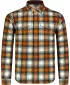 Férfi flanel ing NORDBLANC MOOR NBSSM8368 BARNA