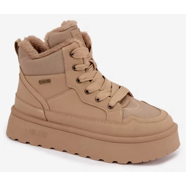  Női hóemberek BIG STAR SHOES UU274166 BÉZS 