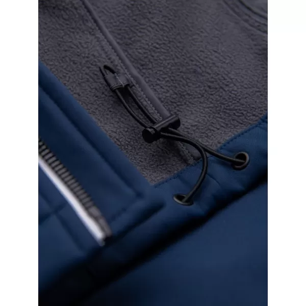  Férfi softshell kabát OMBRE OM-JANP-0292 SÖTÉTKÉK 