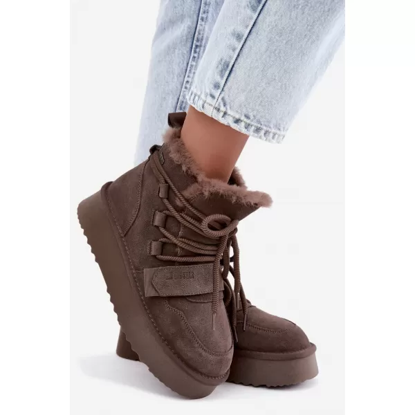  Női cipők BIG STAR SHOES UU274315 BARNA/BÉZS ÁRNYÉKOK 