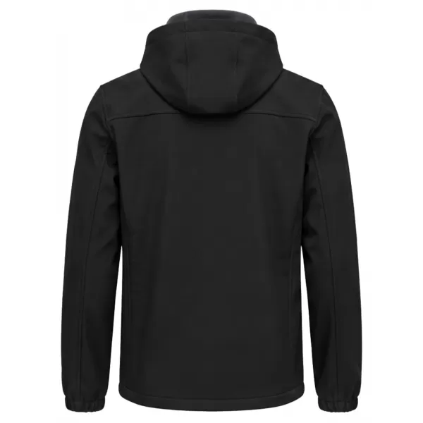  Férfi softshell kabát OMBRE C581 FEKETE 
