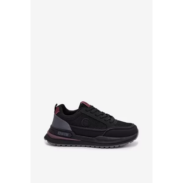  Férfi cipők BIG STAR SHOES TT174317 FEKETE 