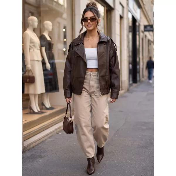  Női kabát DSTREET TY5961 BARNA 