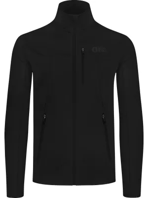 Férfi powerfleece pulóver NORDBLANC MORASS NBSFM8335 FEKETE