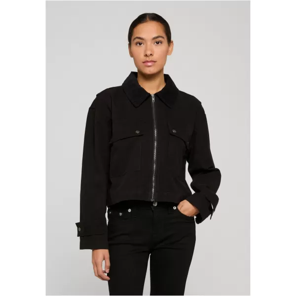  Női kabát URBAN CLASSICS TB7726 FEKETE 