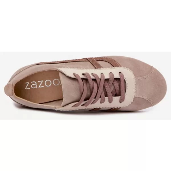  Női tornacipő ZAZOO N1402S2/528/772/552 BARNA 
