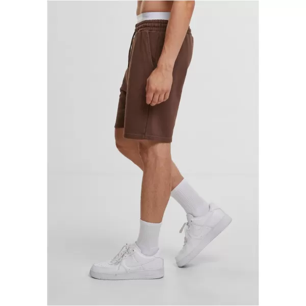  Férfi rövidnadrág URBAN CLASSICS TB8230 CSOKOLÁDÉBARNA 