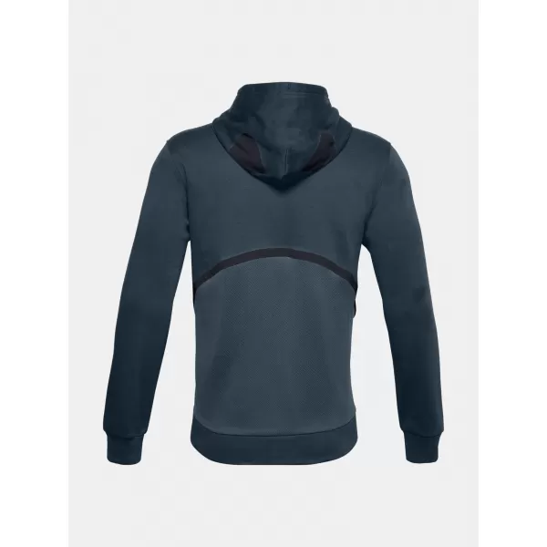  Férfi pulóver UNDER ARMOUR RIVAL FLEECE AMP FZ HD 1357113-467 KÉK 