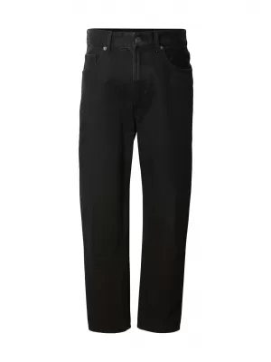 Férfi nadrág URBAN CLASSICS TB8054 FEKETÉRE MOSVA
