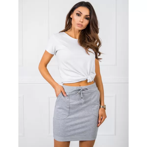  Női szoknya BASIC FEEL GOOD RV-SD-3726-1.06 SZÜRKE 